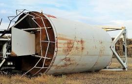 Stationary 100ton Stansteel Silo (4 of 4)