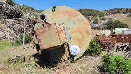 300 BBL Concrete/Fly Ash Silo (2 of 3)