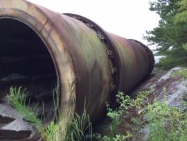 Stationary (9' x 35'4'') Rotary Dryer (1 of 4)