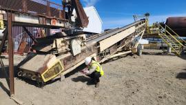 Portable 30'' x 50' Cedarapids Weigh Bridge Conveyor (6 of 6)